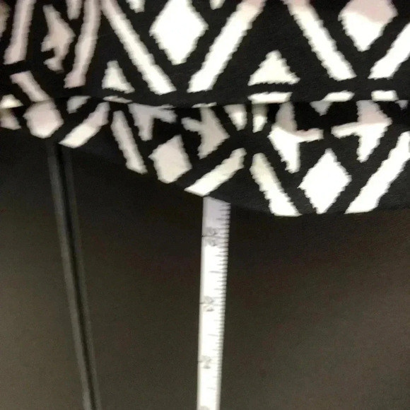 Mario Serrani Tummy Control Shorts, black white pattern  - 4 - Picture 5 of 7